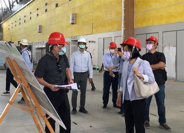 DG Kiang during onsite inspection of ICC Tainan, the “New Window to Tainan.”2