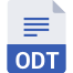 開啟檔案應用簽收單.odt檔