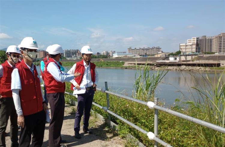 水利署長視察大台北地區防汛整備 確保河防安全