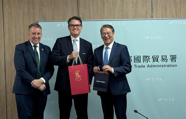 經濟部國際貿易署劉署長威亷接見美國佛羅里達州商務廳長訪團