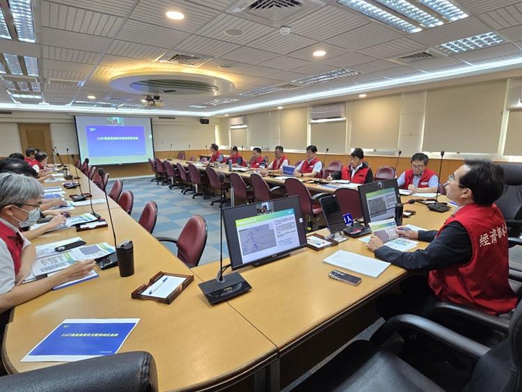 3.鳳凰颱風北轉接近臺灣　水利署召開防汛整備視訊會議超前部署加強防汛整備