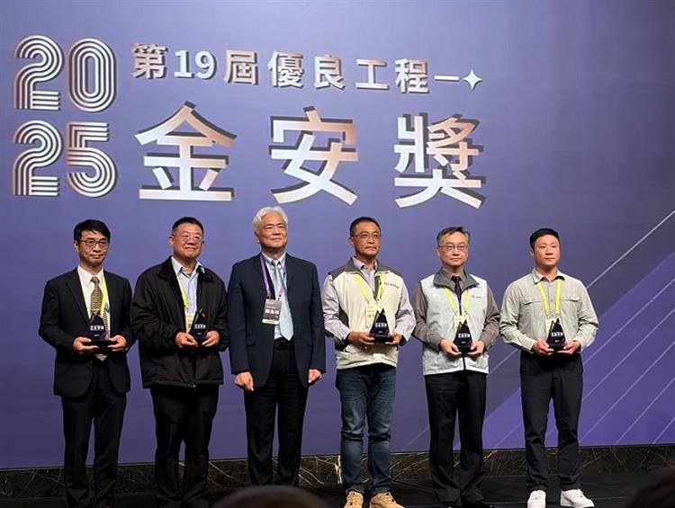 2水利署2件工程及人員  榮獲公共工程金安獎佳作—中水分署「烏溪伏流水第三期(工區2)統包工程」