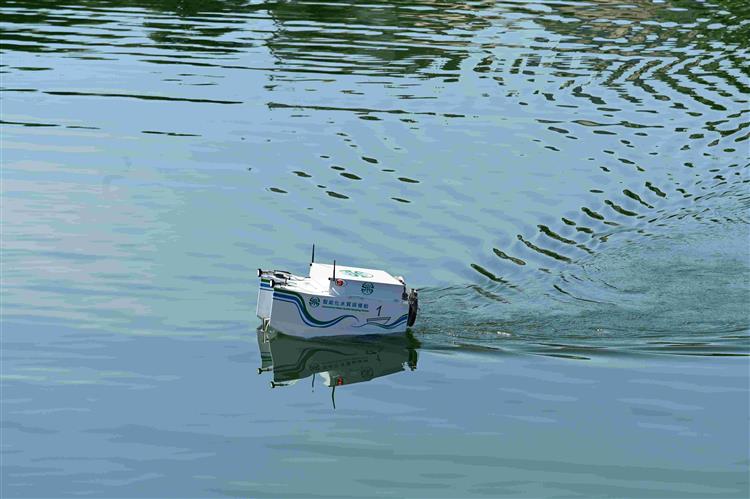 台水1號智能船首航亮相，開創全面水質管理新頁