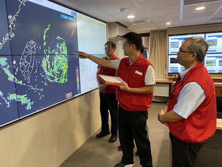 因應哈格比颱風來襲，經濟部今(2)日上午9時開設風災二級災害緊急應變小組
