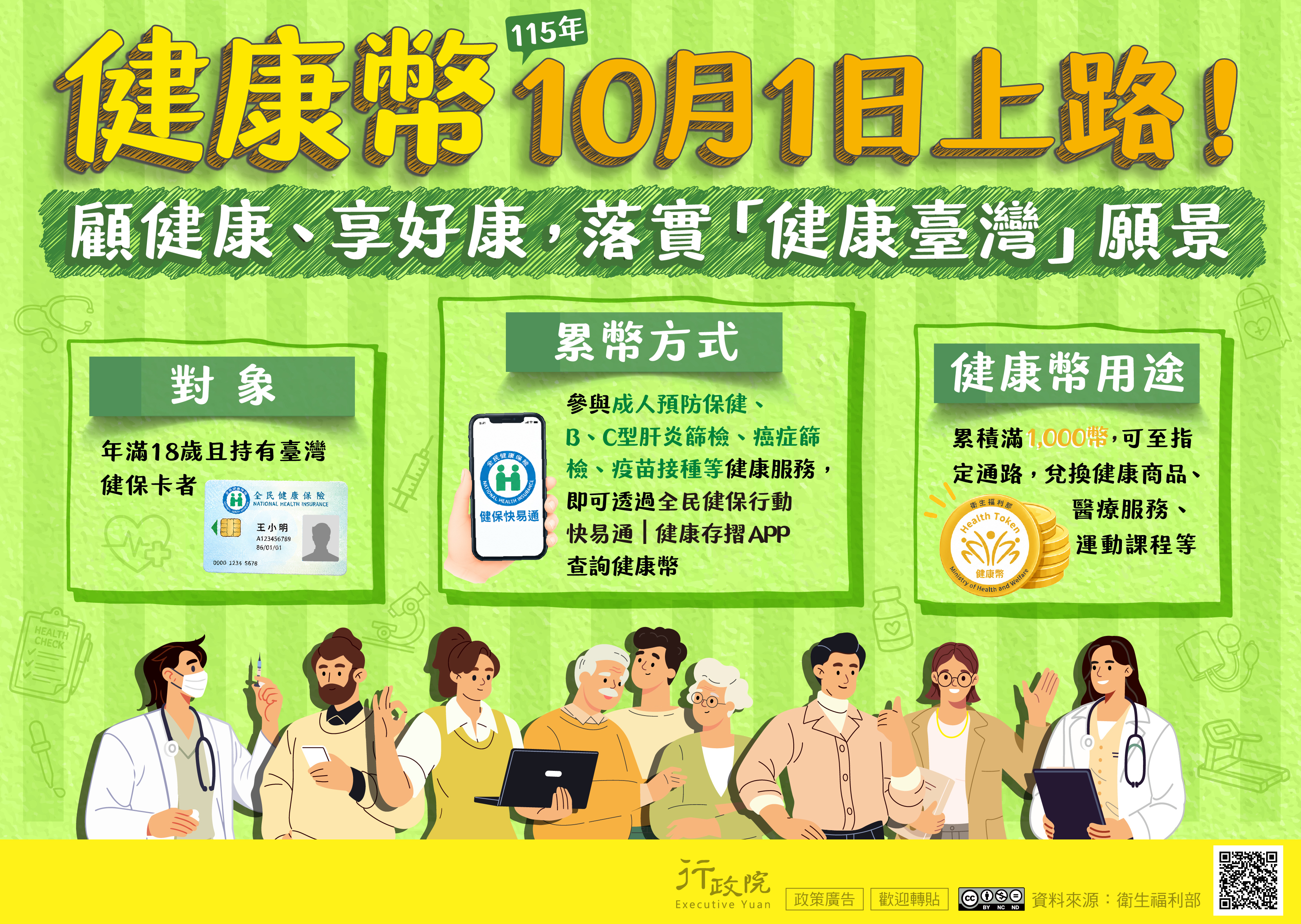 另開視窗，連結到健康幣