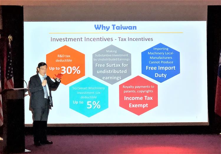 MOEA Delegation to the US -  Highlighting Taiwan`s Strategic Position in Global Supply Chain to Positive Reception from Foreign Businesses