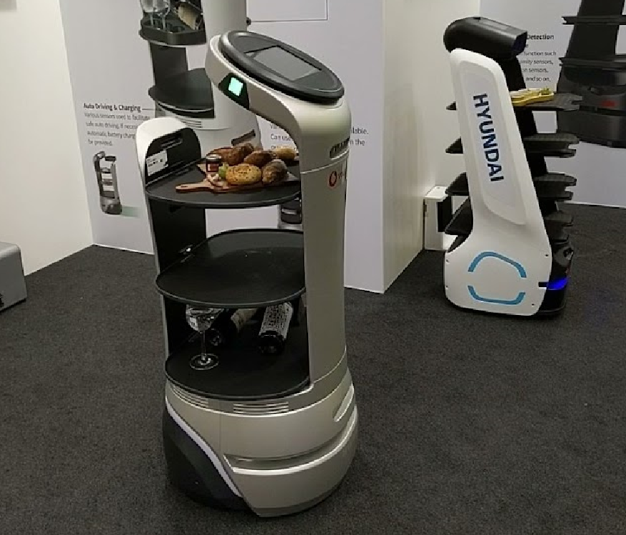 圖6  Hyundai送餐用自主移動機器人