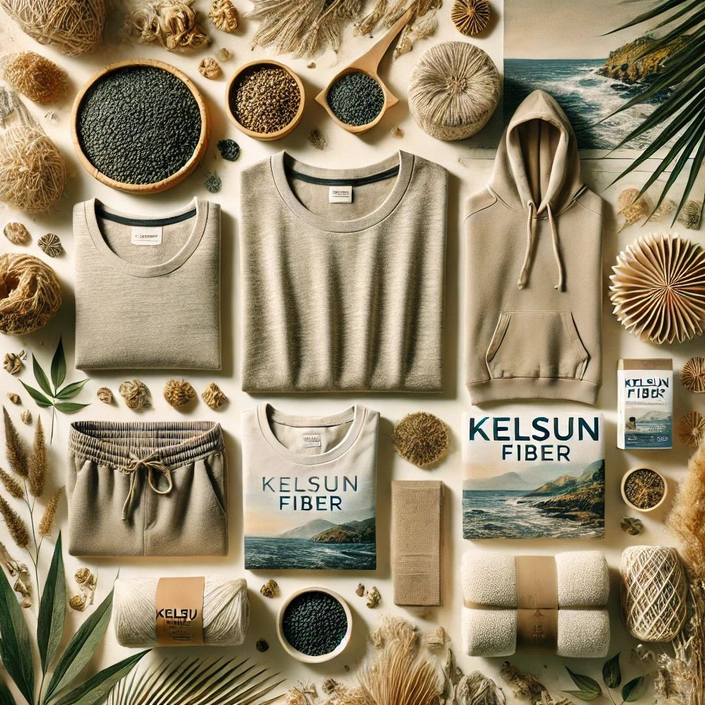 圖1 Kelsun™海藻纖維可製成多樣化紡織品