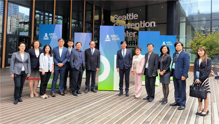 本次APEC科技工作小組的臺灣代表團成員