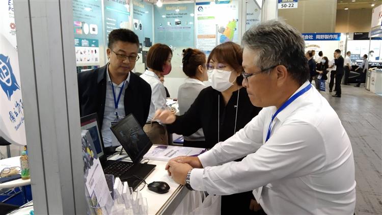日本企業對區內廠商(海波視公司)產品具高度興趣