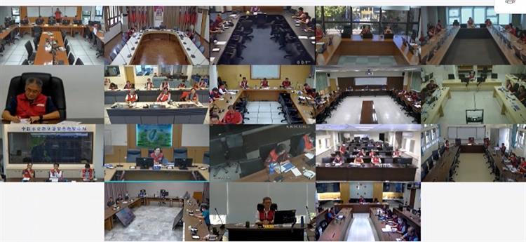 8鳳凰颱風北轉接近臺灣　水利署召開防汛整備視訊會議超前部署加強防汛整備