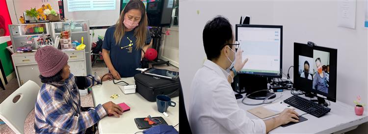 屏東偏鄉文健站：協助照護人員追蹤長者健康、提前發現風險並加速醫療支持。