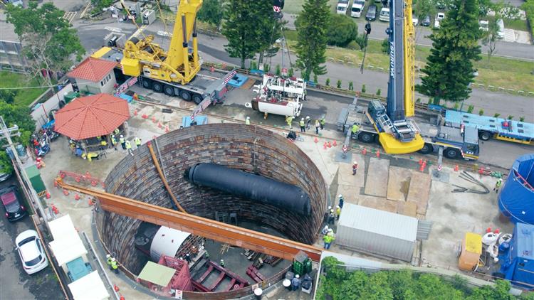 1水利署榮獲第25屆公共工程金質獎共7件獎項-「大安大甲溪聯通管工程-大甲溪輸水管第1標統包工程」
