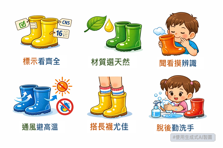 1140108標準局新聞稿【附圖】-兒童雨鞋穿著注意事項