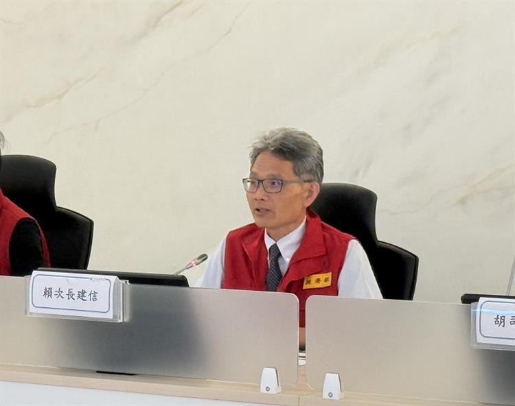 1.受梅雨滯留鋒面及暖溼西南風增強影響,經濟部賴次長建信今(8)日主持防汛整備會議