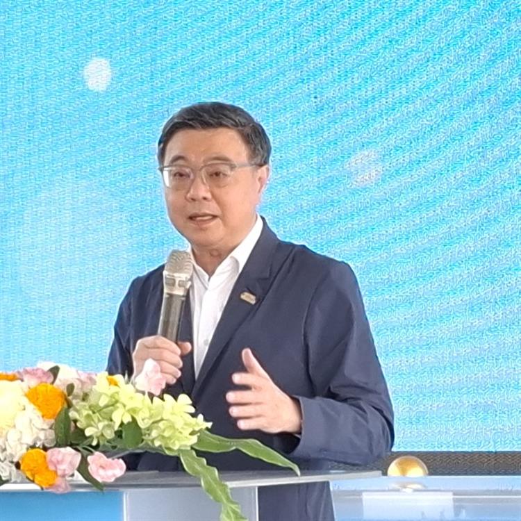 2.卓院長參加荖濃溪（里嶺）伏流水工程竣工典禮致詞