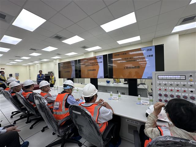 115年5月5日本部工程施工查核小組查核「大林儲運中心2座各3萬公秉乙烯丙烯冷凍槽及其附屬設施新建統包工程」